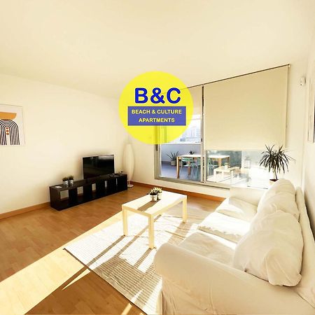 Beach & Culture Barcelona Port Forum Penthouse Apartment Sant Adrià de Besòs Kültér fotó