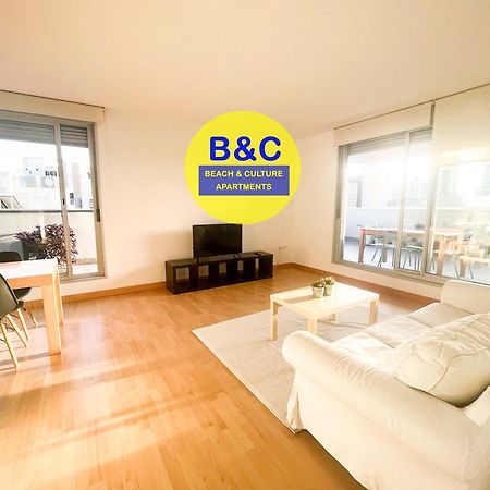 Beach & Culture Barcelona Port Forum Penthouse Apartment Sant Adrià de Besòs Kültér fotó